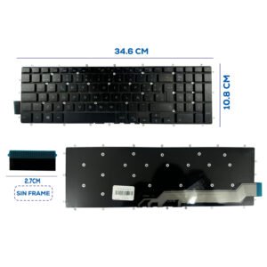 TECLADO DELL 15 5567 SP