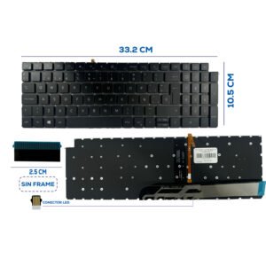 TECLADO DELL LATITUDE 3520 15 3510 3511 NUM.