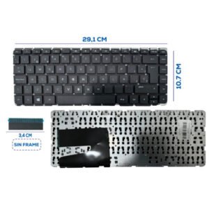 TECLADO HP 14 N 14 E 14 F SIN FRAME SP