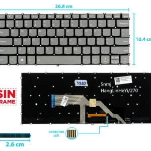 TECLADO LENOVO IDEAPAD S540 CON BACKLIGTH SIN FRAME SP